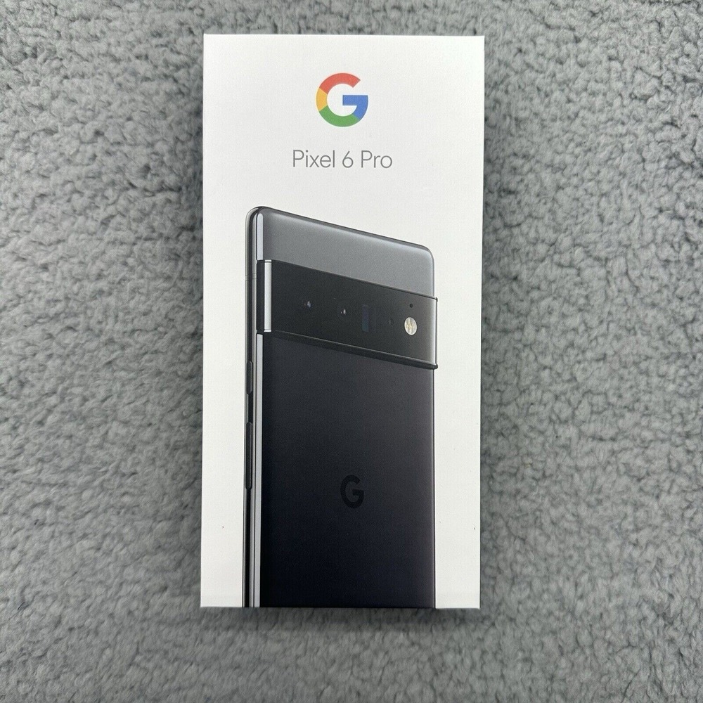 NISP Google Pixel 6 Pro 6.7 128GB Stormy Black (Unlocked) GA03149-US 5G & Sub-6